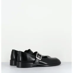 Online OA NON FASHION Mary-Jane en cuir - YVETTE VERNICE NERO NOIR