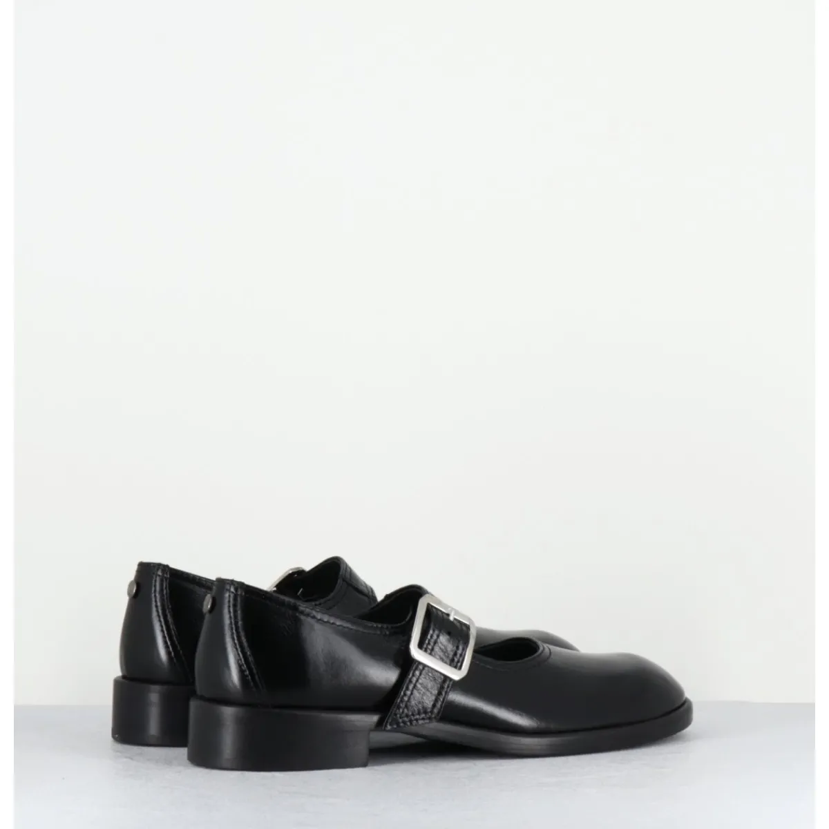 Online OA NON FASHION Mary-Jane en cuir - YVETTE VERNICE NERO NOIR