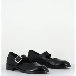 Online OA NON FASHION Mary-Jane en cuir - YVETTE VERNICE NERO NOIR