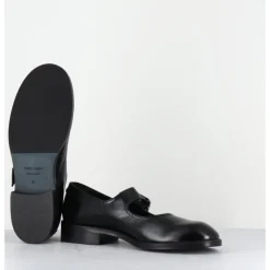 Online OA NON FASHION Mary-Jane en cuir - YVETTE VERNICE NERO NOIR