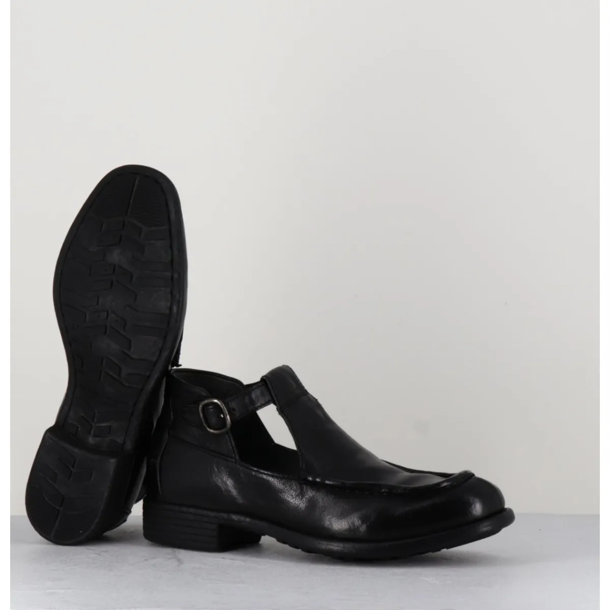 Outlet OFFICINE CREATIVE Mary-Janes en cuir - CALIXTE 032 NERO NOIR