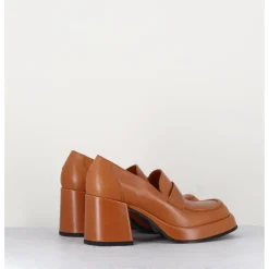 Clearance GARRICE LAB Mocassins à plateforme en cuir - MEDA CUOIO CAMEL