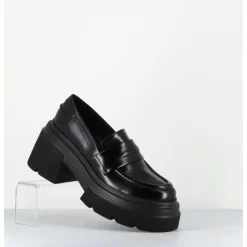 Clearance ELENA IACHI Mocassins chunky glacé - E3728-TH24 BELT NERO NOIR