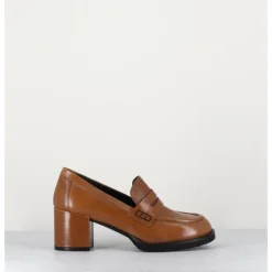Hot GARRICE LAB Mocassins en cuir - AH500 BRANDY CAMEL
