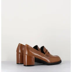 Hot GARRICE LAB Mocassins en cuir - AH500 BRANDY CAMEL