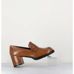 Hot GARRICE LAB Mocassins en cuir - AH500 BRANDY CAMEL