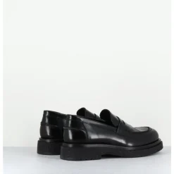 Best OA NON FASHION Mocassins en cuir glacé semelle légère - AL100 ABRASIVATO NERO NOIR