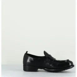 Online OFFICINE CREATIVE Mocassins en cuir - CALIXTE020 NERO NOIR