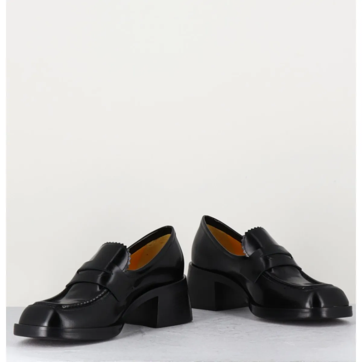 Outlet MARA BINI Mocassins en cuir - R271M MOUSSE NERO NOIR