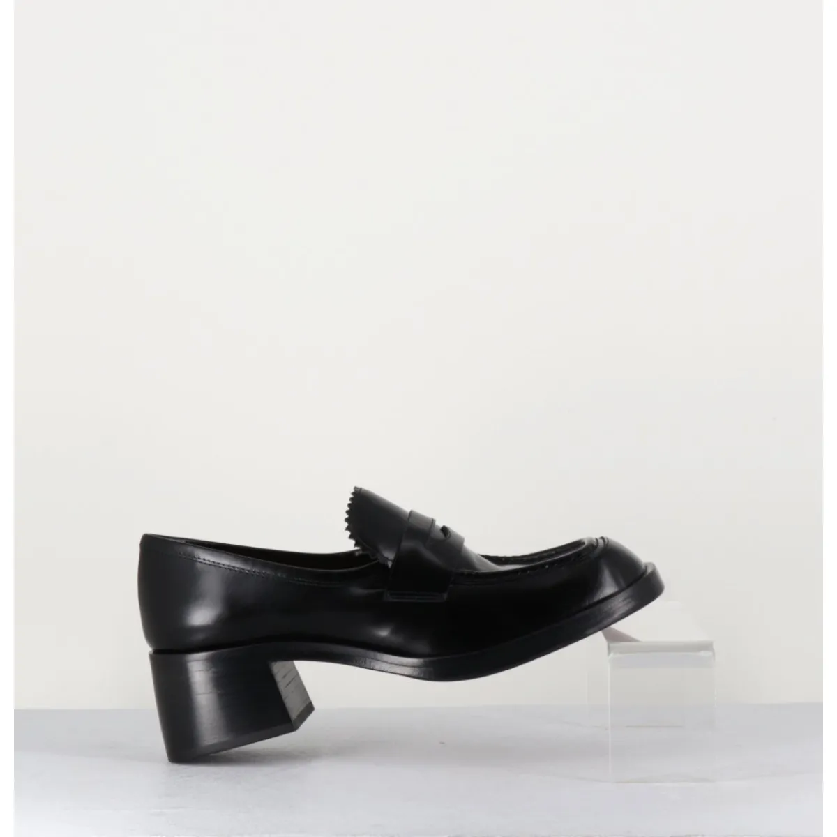 Outlet MARA BINI Mocassins en cuir - R271M MOUSSE NERO NOIR