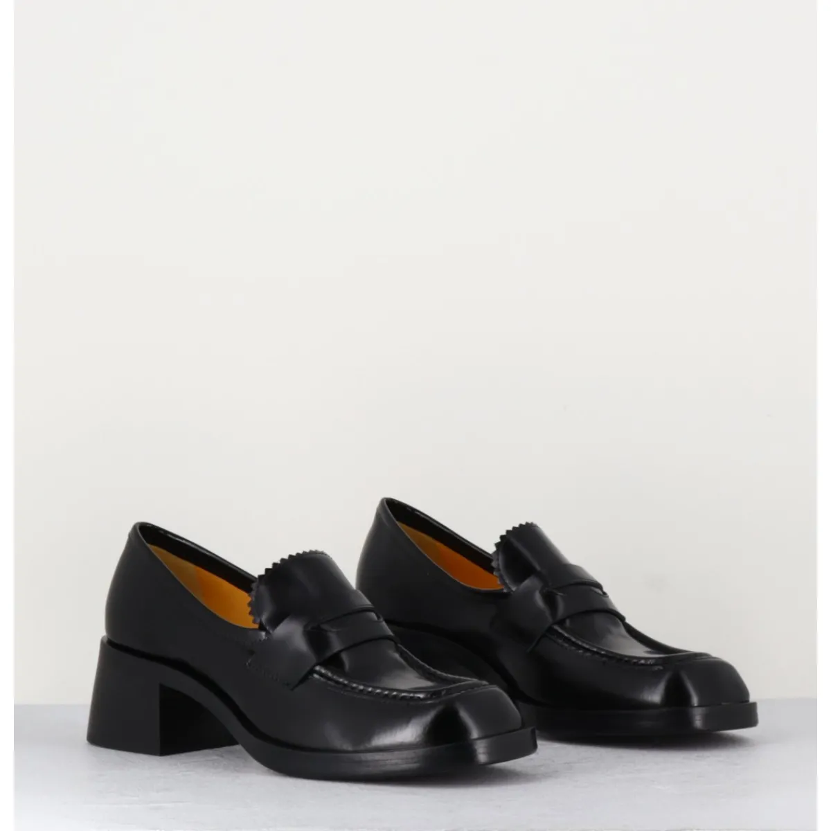 Outlet MARA BINI Mocassins en cuir - R271M MOUSSE NERO NOIR