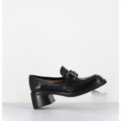 Clearance MARA BINI Mocassins en cuir & bijoux - W232588 GUANTO NERO NOIR