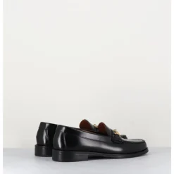 Outlet TO&CO Mocassins en cuir Tour Eiffel - TOLF NERO NOIR