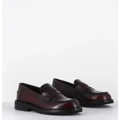 New GARRICE LAB Mocassins plats à bout rond en cuir glacé x - CHINO ASPORT BORDO BORDEAU