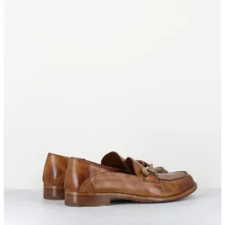 Best LA BOTTEGA DI LISA Mocassins souple en cuir avec mors doré - 5246 BUF SUGHERO CAMEL