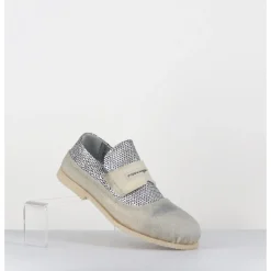 Best ROCCO P Mocassins souples cuir é & crêpe - 18800 TERENZ O ARGENT