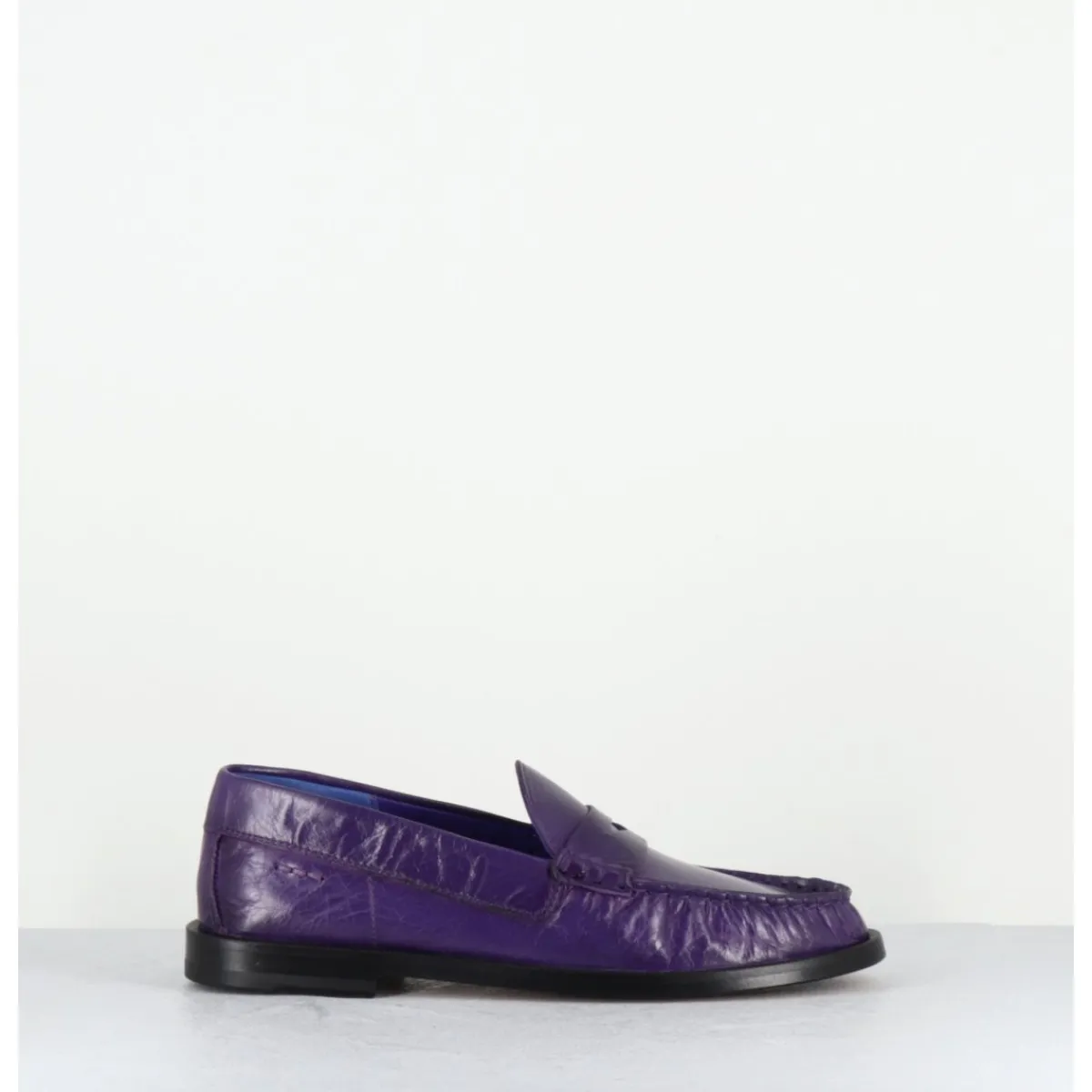 Online HOTTO Mocassins souples en cuir - 66604 ATHENE VIOLA VIOLET