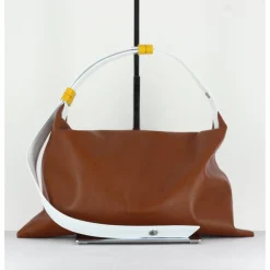 SIMON MILLER Puffin Bag in Tan CAMEL