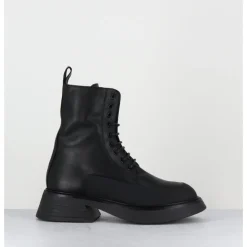 Outlet GARRICE LAB Rangers en cuir semelle légère - FIKE SAVANA NERO NOIR