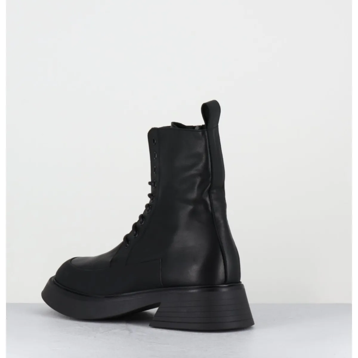 Outlet GARRICE LAB Rangers en cuir semelle légère - FIKE SAVANA NERO NOIR