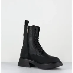 Outlet GARRICE LAB Rangers en cuir semelle légère - FIKE SAVANA NERO NOIR