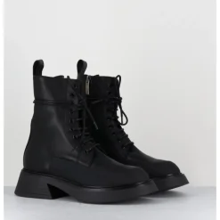 Outlet GARRICE LAB Rangers en cuir semelle légère - FIKE SAVANA NERO NOIR