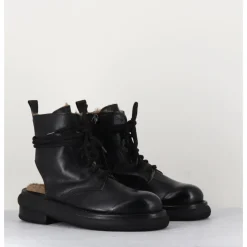 Discount GARRICE LAB Rangers fourrées en cuir - HUG12 NERO NOIR