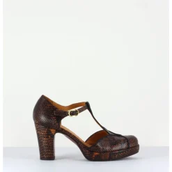 Discount CHIE MIHARA Salomé en cuir imprimé serpent - JORI TERRA