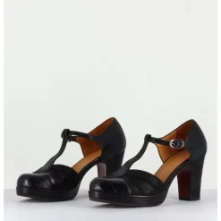 Outlet CHIE MIHARA Salomé en cuir multi - JUDETA NOIR