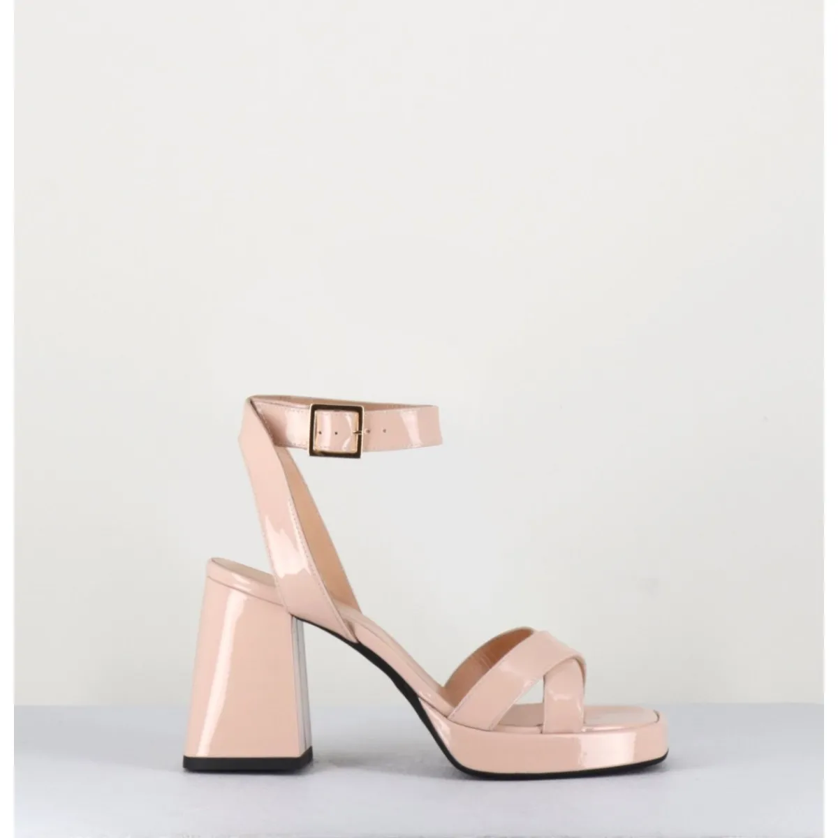 Clearance GARRICE LAB Sandales à plateforme cuir vernis - SUNNY VERNICE NUDE
