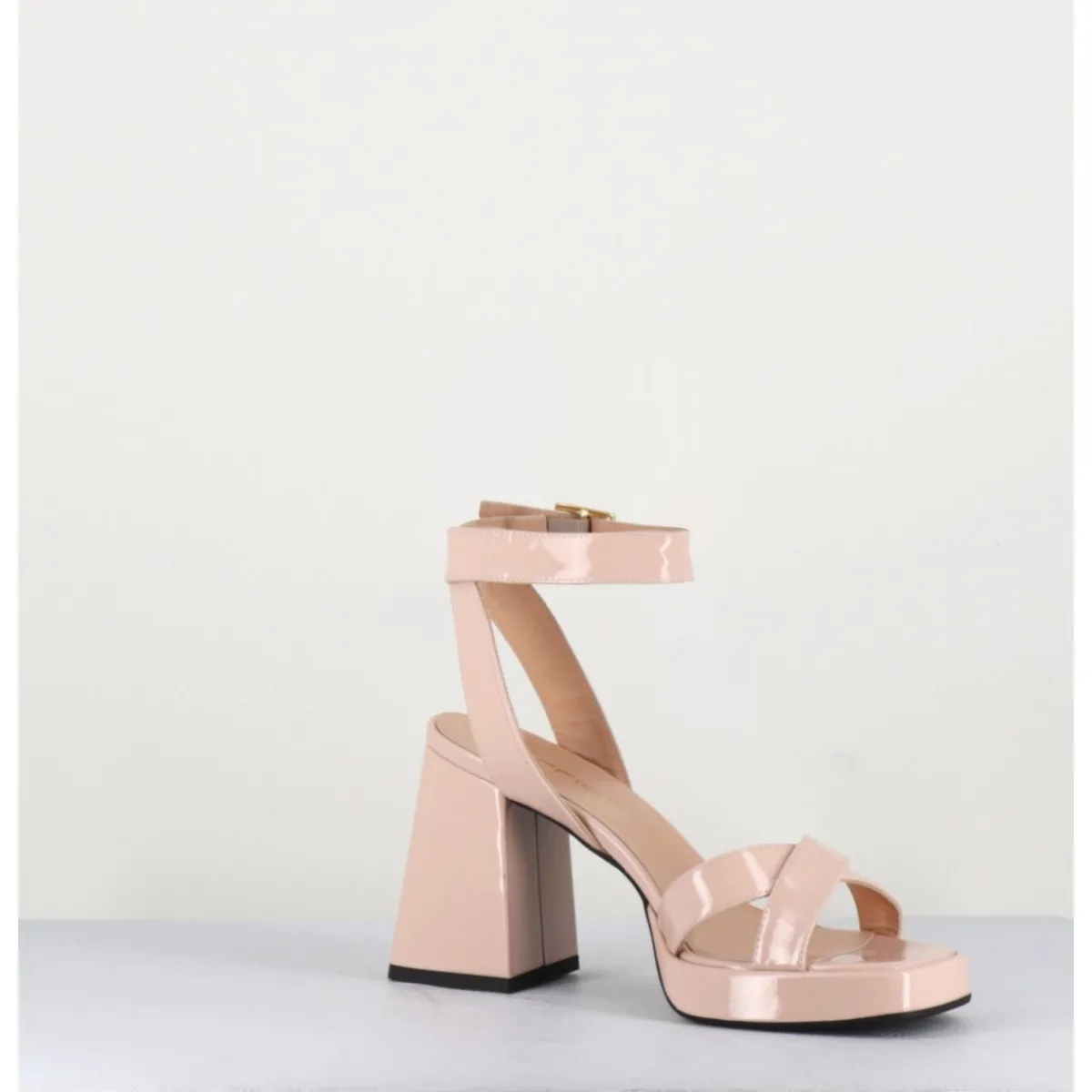 Clearance GARRICE LAB Sandales à plateforme cuir vernis - SUNNY VERNICE NUDE