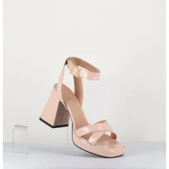 Clearance GARRICE LAB Sandales à plateforme cuir vernis - SUNNY VERNICE NUDE