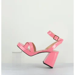Best GARRICE LAB Sandales à plateforme cuir vernis - SUNNY VERNICE PINK ROSE