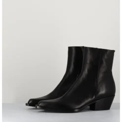 New GARRICE LAB Santiags en cuir - SEBER1 FULAR NERO NOIR