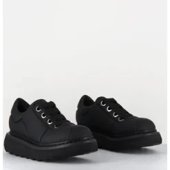 Sale PREMIATA Sneakers en cuir semelle épaisse - M6610 CUSTO NERO NOIR