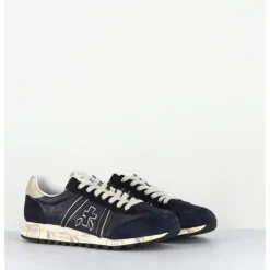 Online PREMIATA Sneakers légères en cuir marine - LUCYD 7021 BLEU