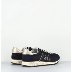Online PREMIATA Sneakers légères en cuir marine - LUCYD 7021 BLEU