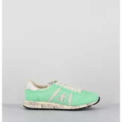 Online PREMIATA Sneakers légères en toile e & lacets beiges - LUCYD 6757 VERT