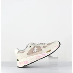 New PREMIATA Sneakers 90s en toile usée - MASED 6681 BEIGE