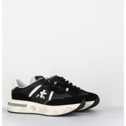 Best PREMIATA Sneakers ultra légère cuir & toile gris - CASSIE 6741 NOIR