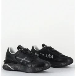 Best PREMIATA Sneakers ultra light cuir & toile - MOERUND 7058 NOIR