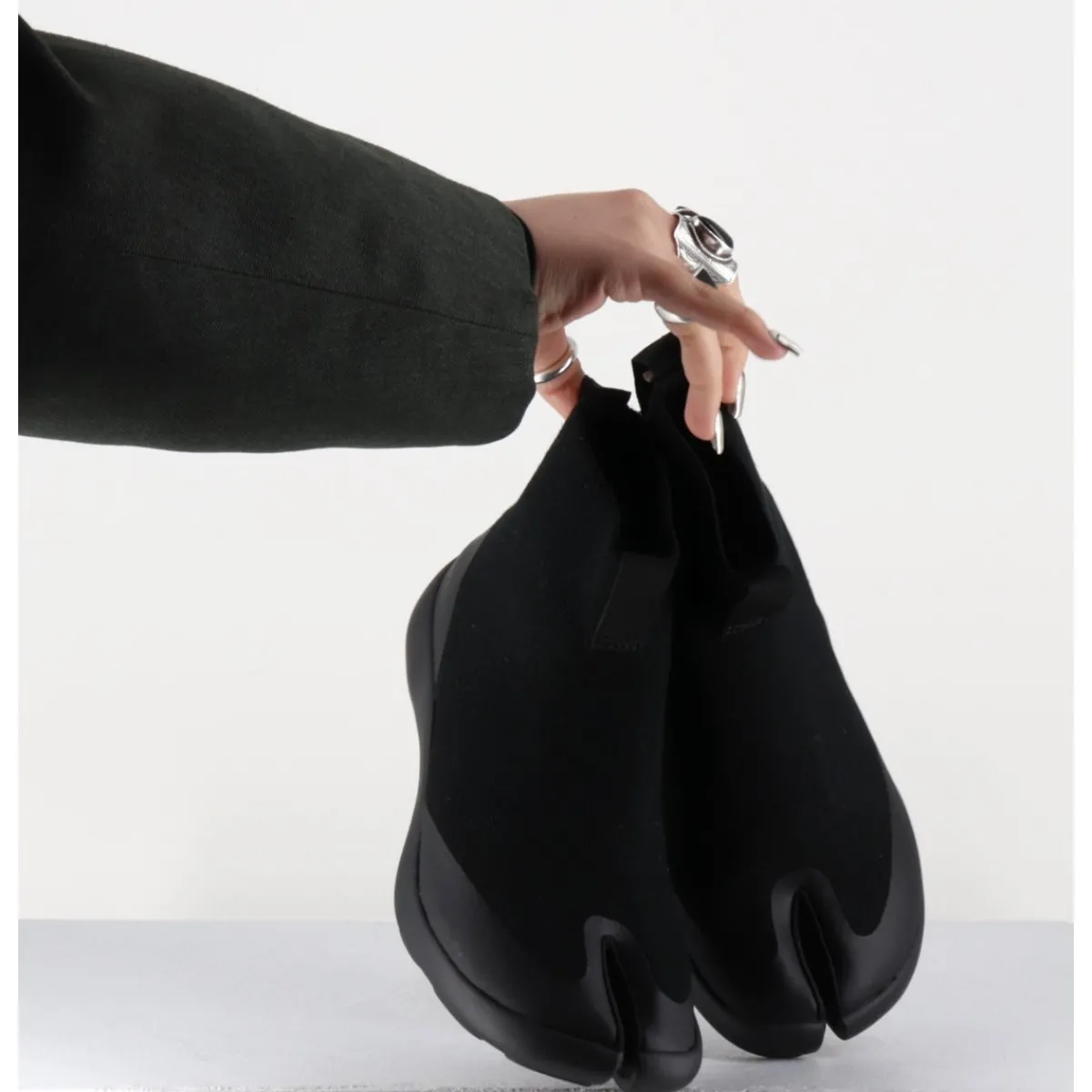 Clearance TABI FOOTWEAR TABI HIGHTOP BLACK NOIR