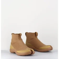 Discount TABI FOOTWEAR TABI HIGHTOP BROWN BEIGE