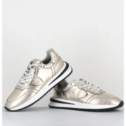 Online PHILIPPE MODEL TROPEZ 2.1 LOW METAL DORE